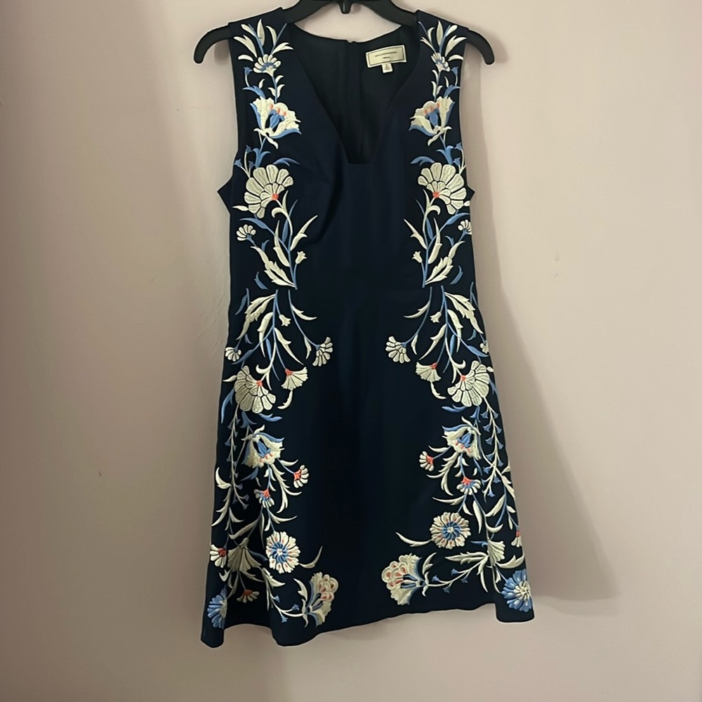 Moulinette Soeurs V-Neck Formal Dress